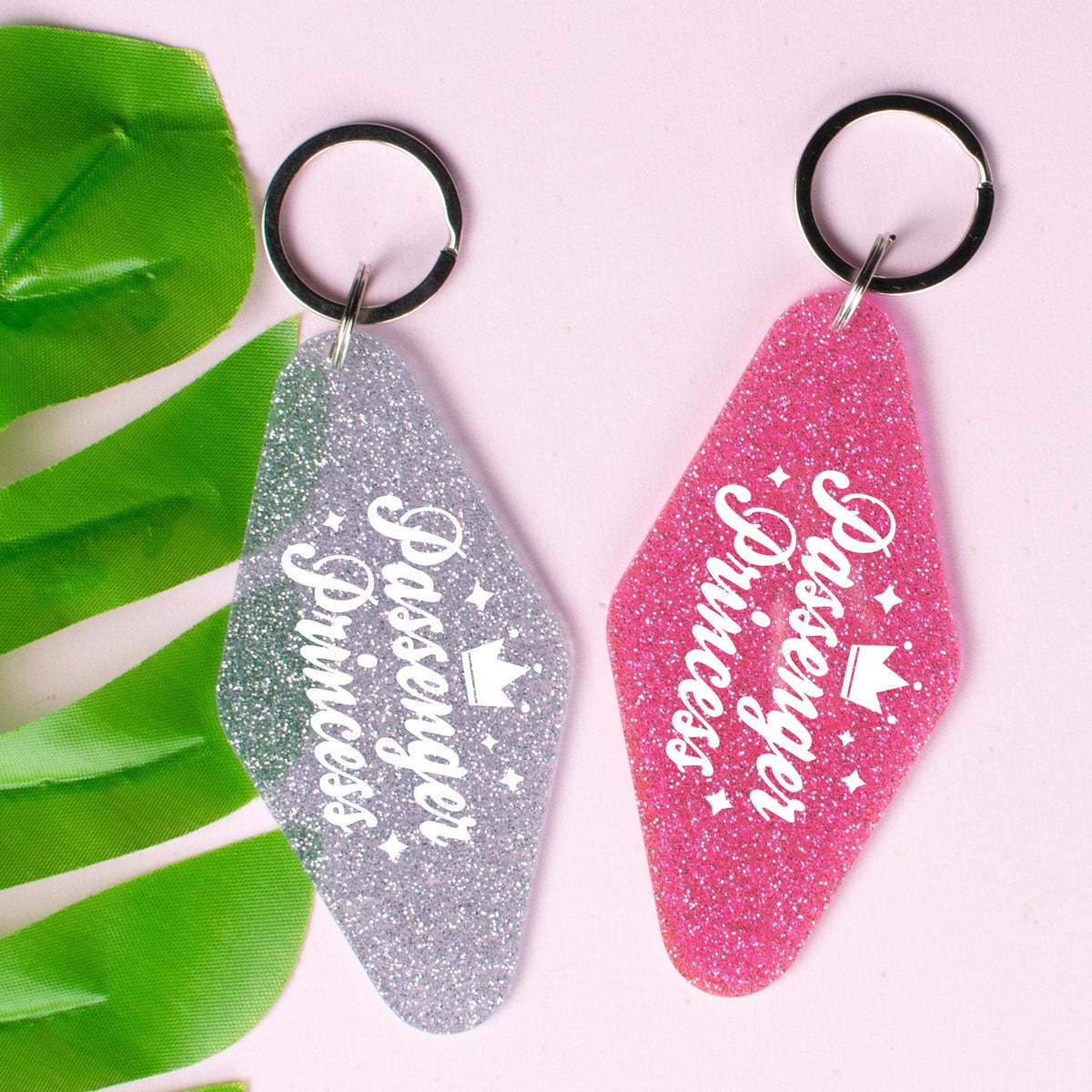 Passenger Princess Glitter Keychain