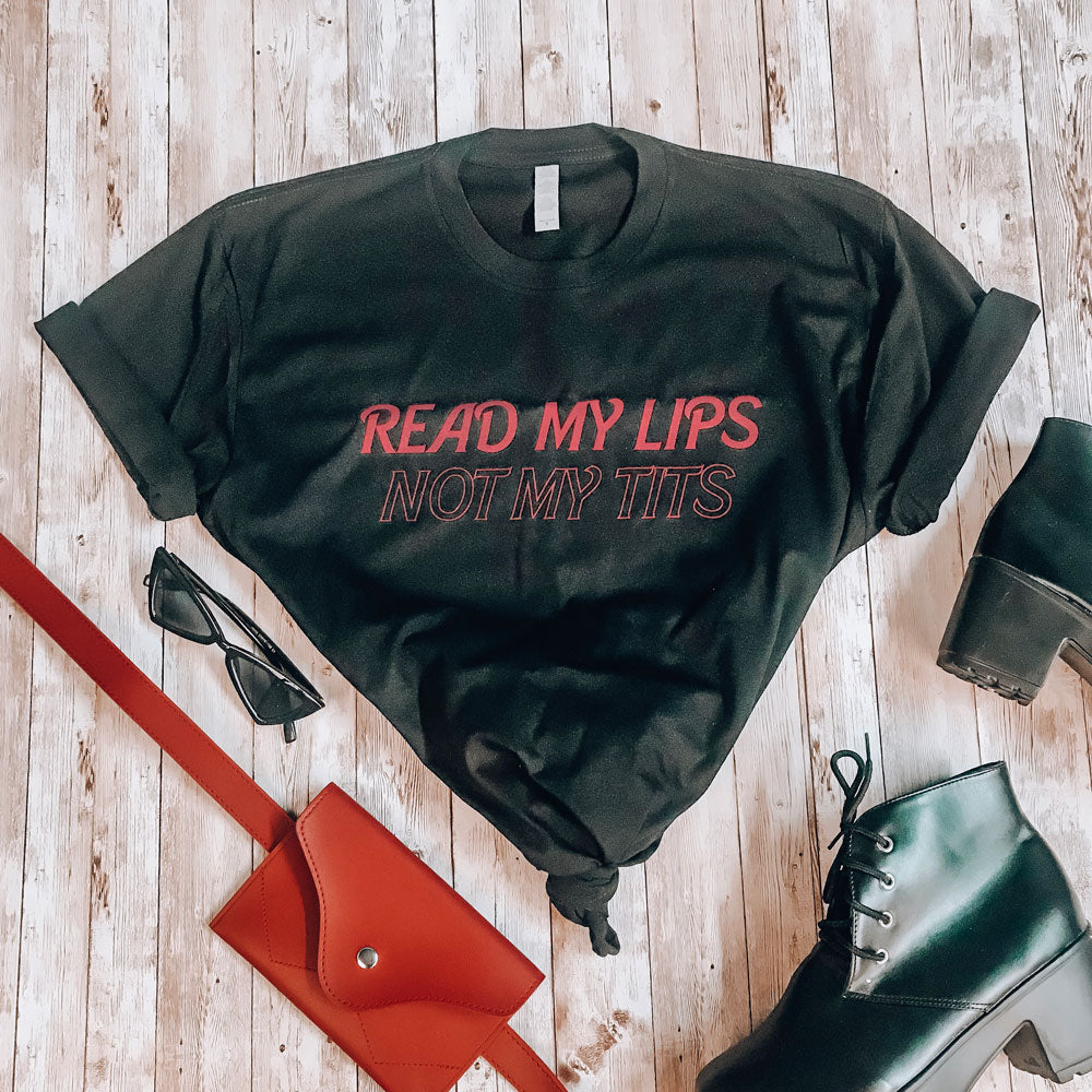 Read My Lips Shirt - Femfetti