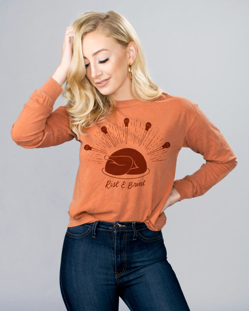 Rise and Brine Long Sleeve Shirt - Femfetti