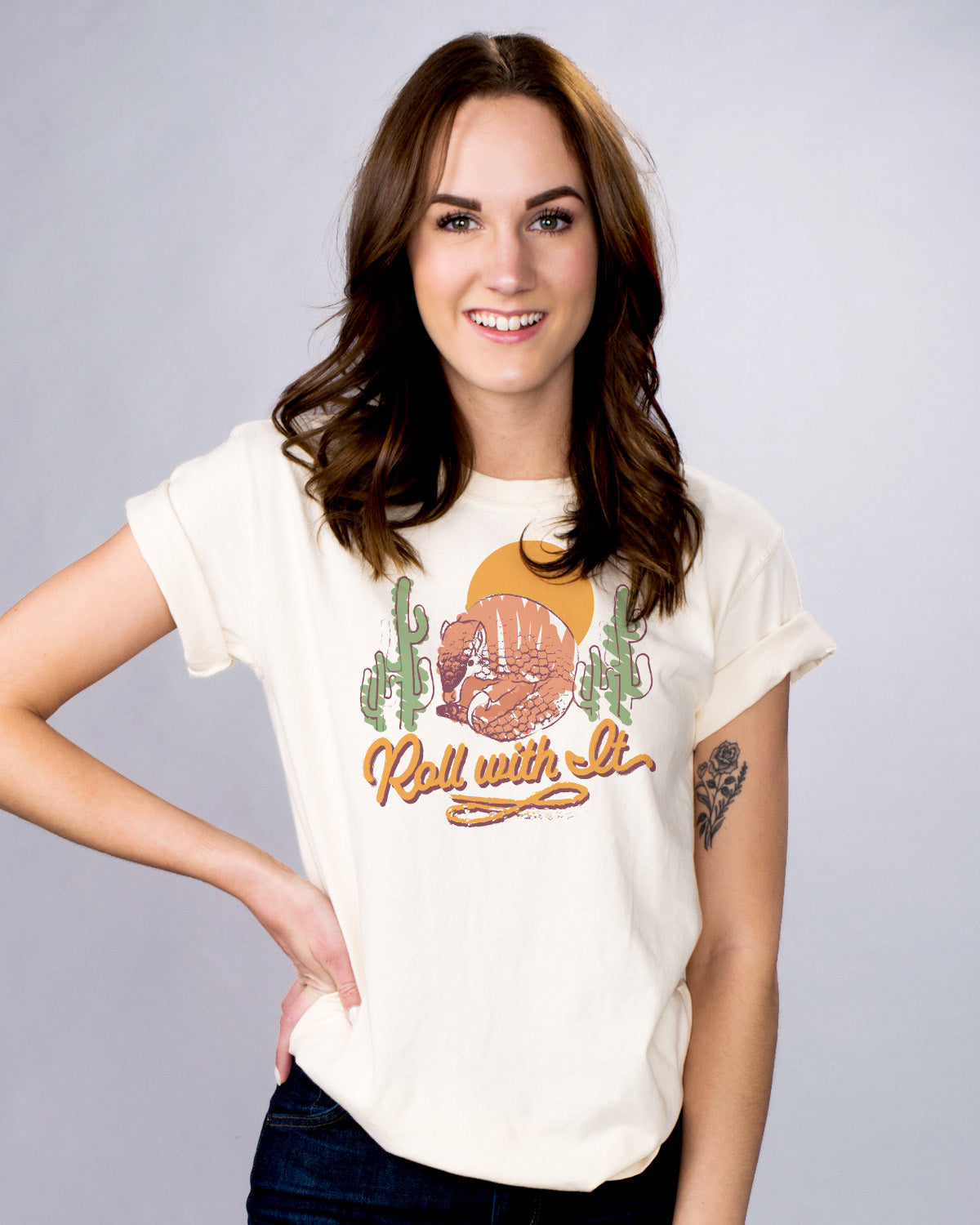 Roll With It Armadillo Shirt