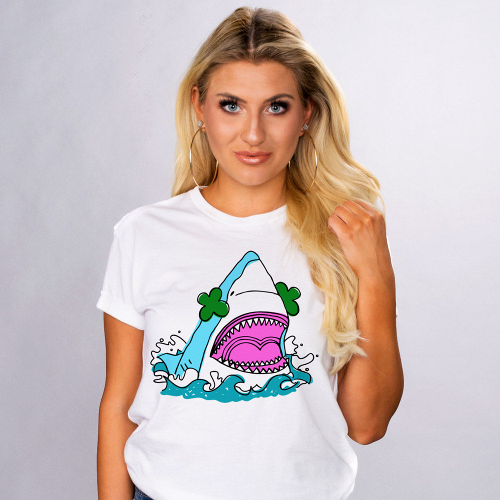 Shamrock Shark Shirt - Femfetti