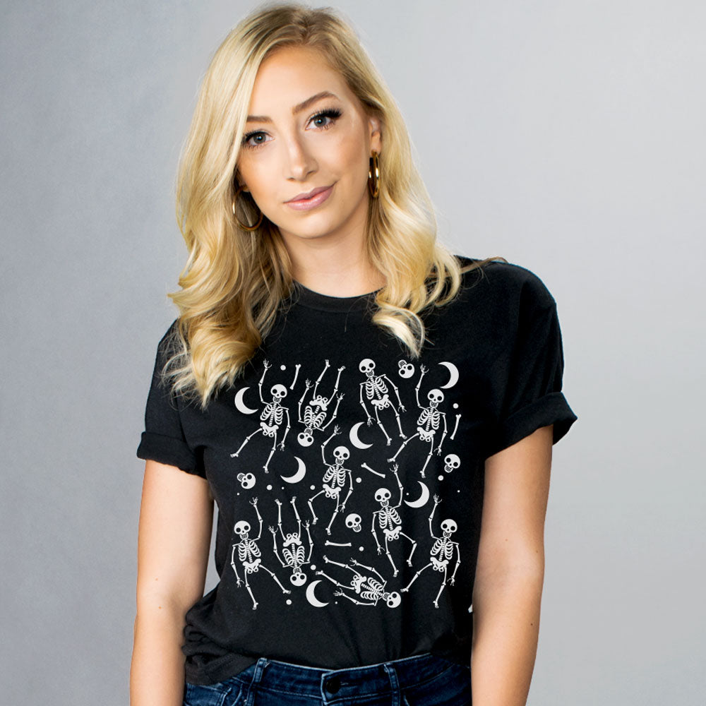 Skeleton Pattern Shirt - Femfetti