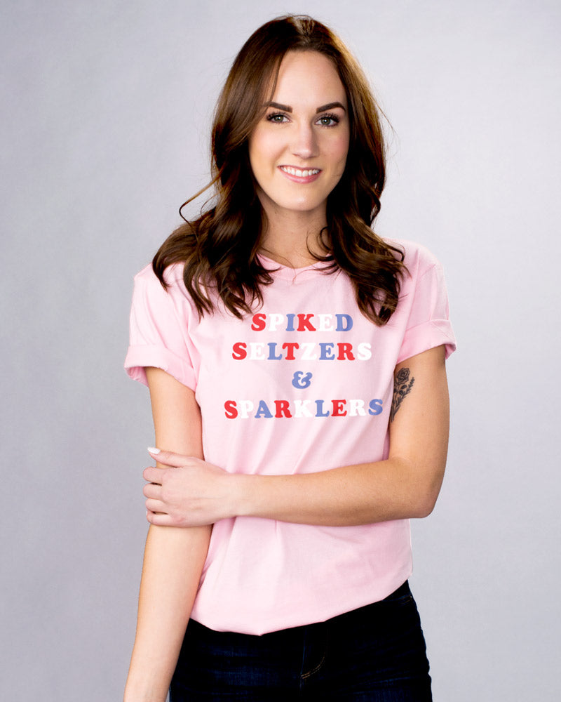 Seltzers And Sparklers Shirt - Femfetti