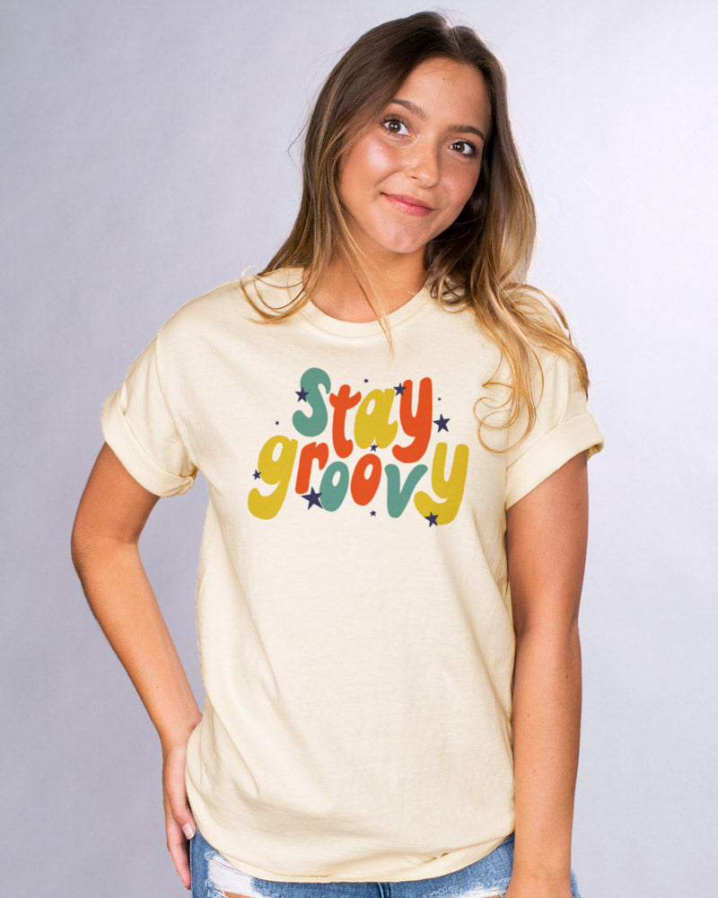 Stay Groovy Shirt - Femfetti