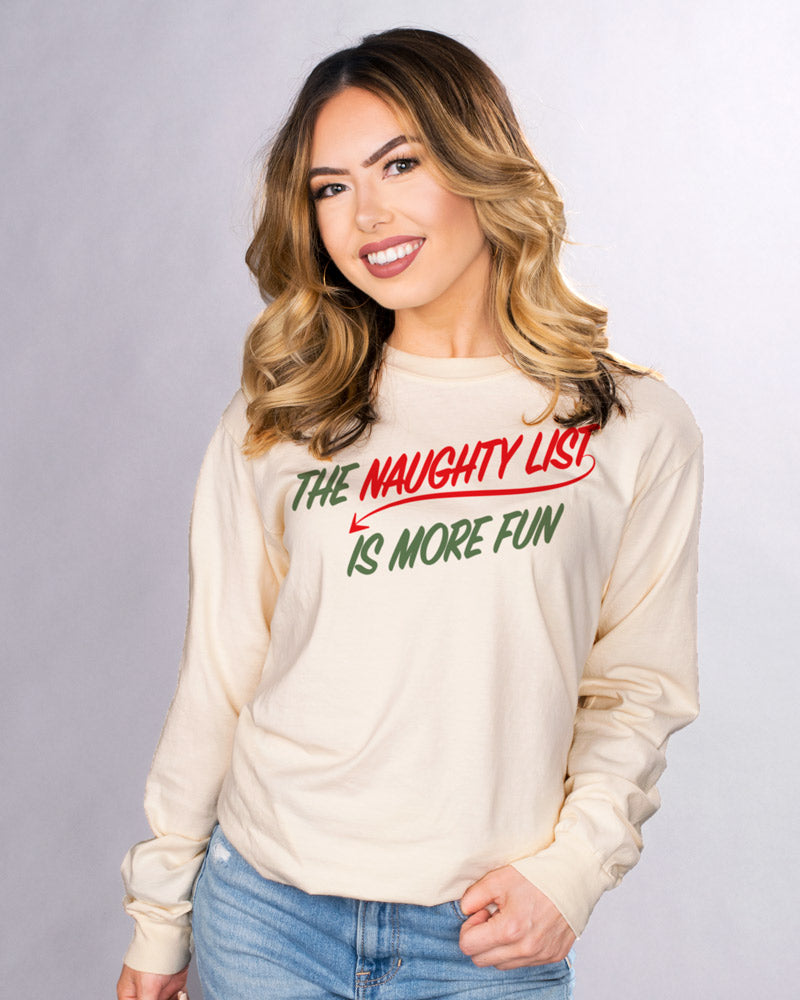The Naughty List Long Sleeve - Femfetti