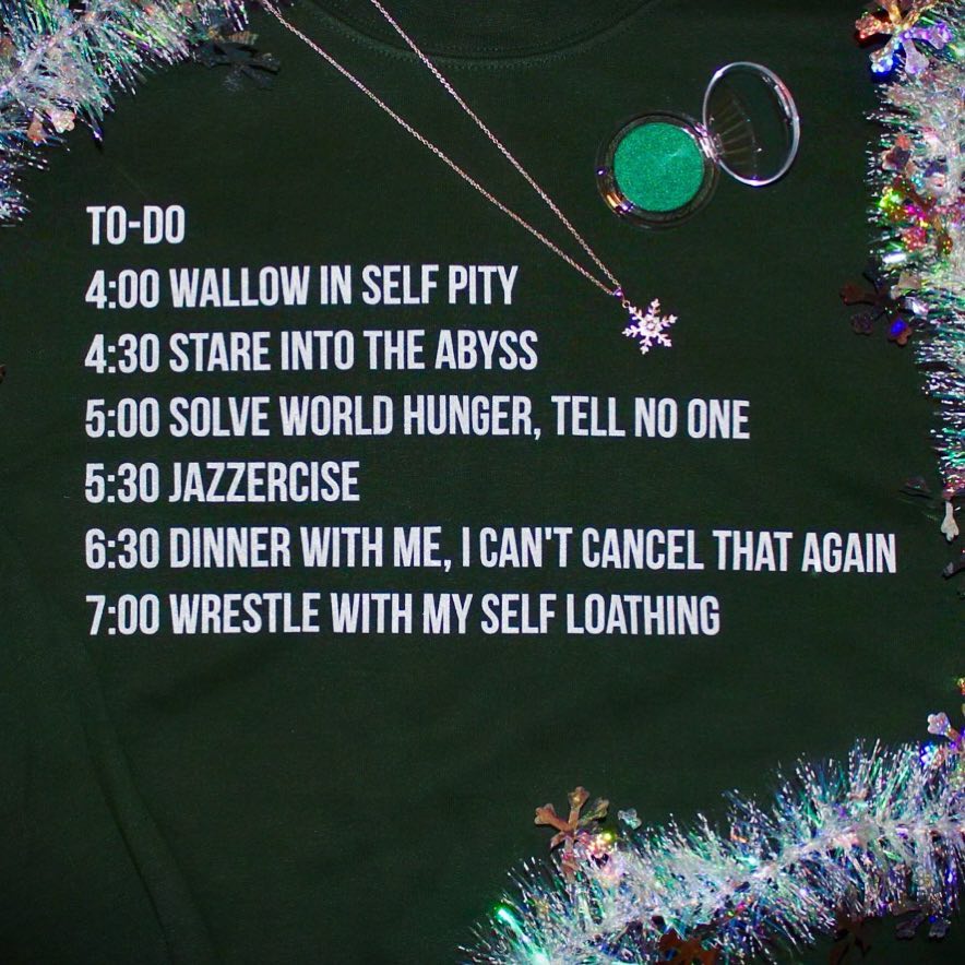 Christmas To-Do List Sweatshirt HX