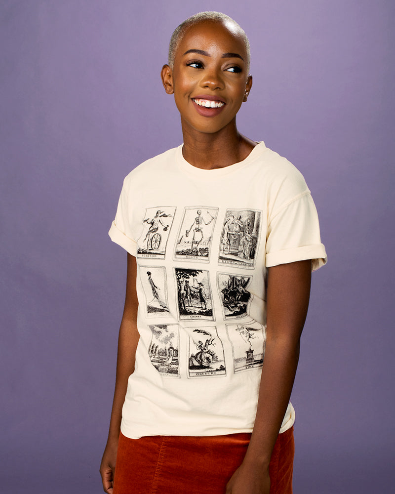 Vintage Fortune Cards Shirt - Femfetti