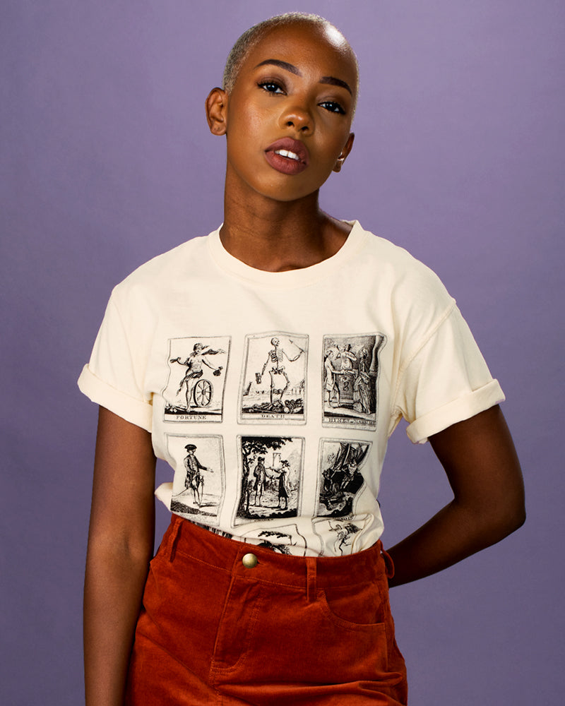 Vintage Fortune Cards Shirt - Femfetti
