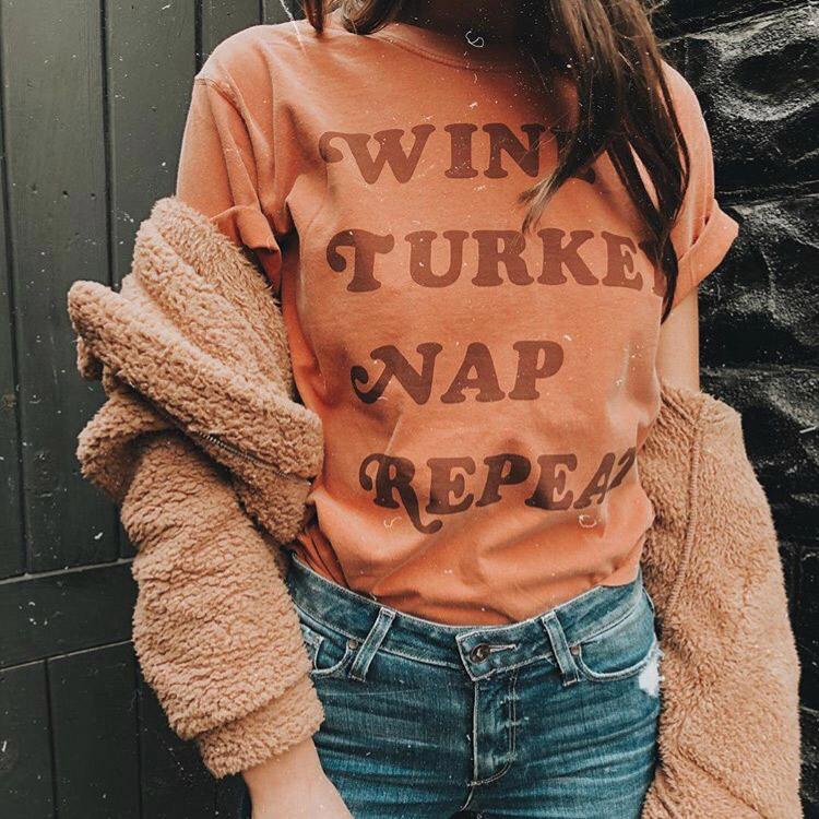 Thanksgiving Routine Shirt - Femfetti