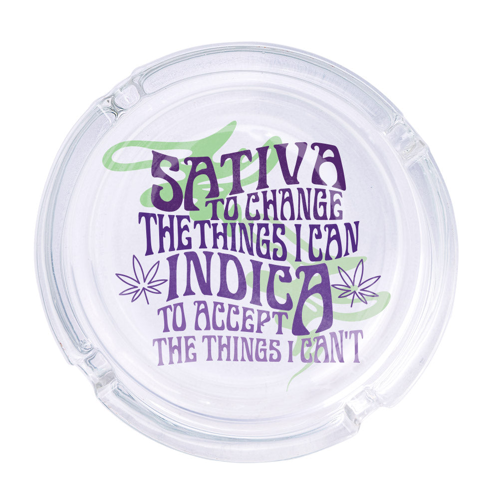 Sativa and Indica Ashtray