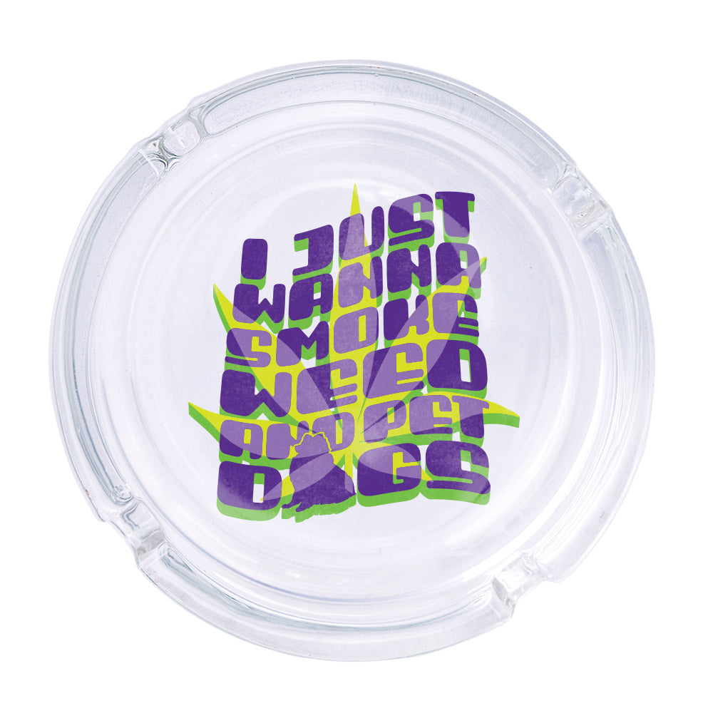 Smoke and Pet Dogs Ashtray