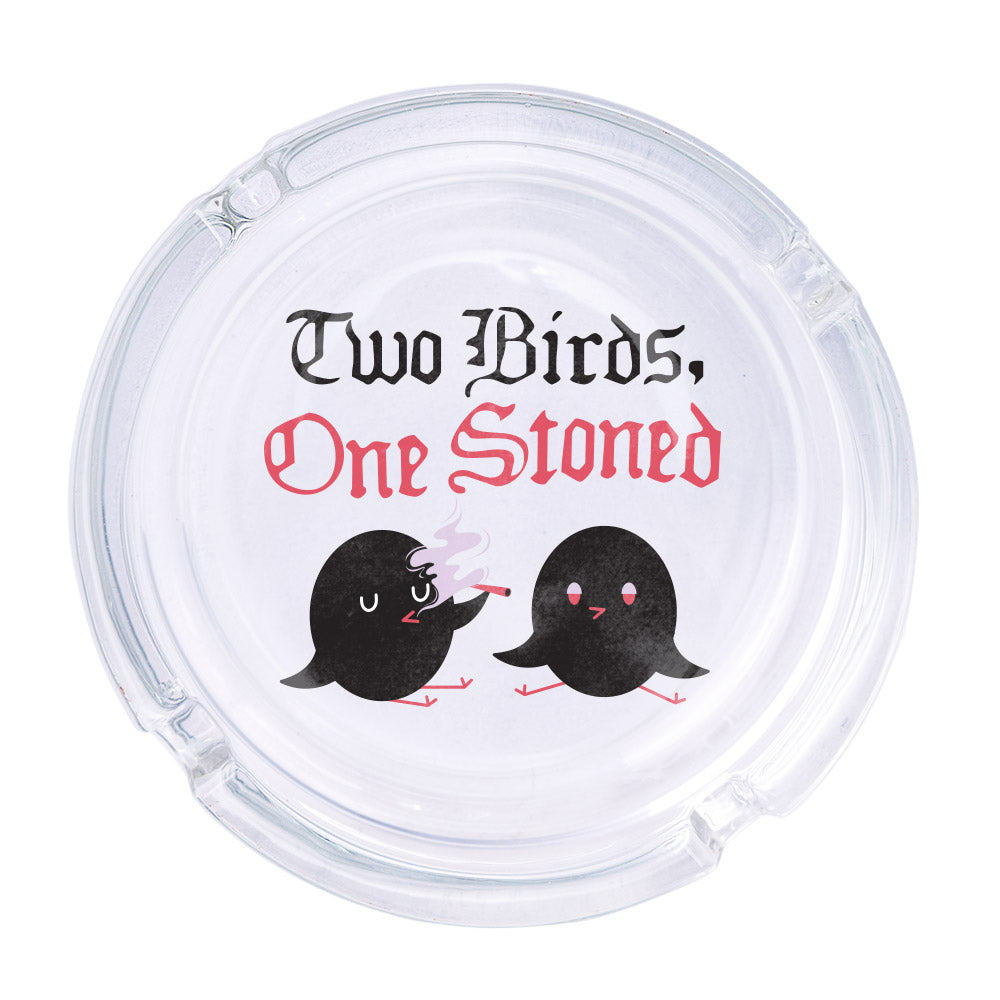 Two Birds One Stoned Ashtray
