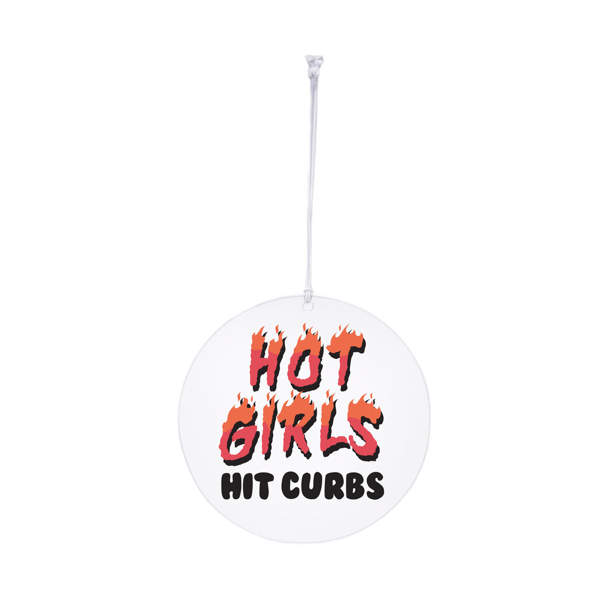 Hot Girls Hit Curbs Rearview Mirror Hang