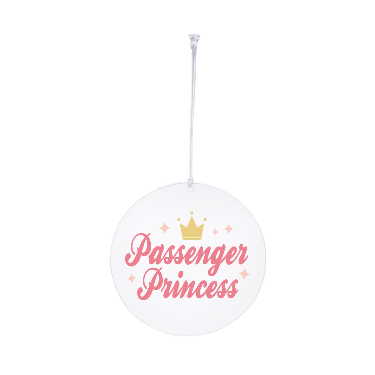 Passenger Princess Rearview Mirror Hang
