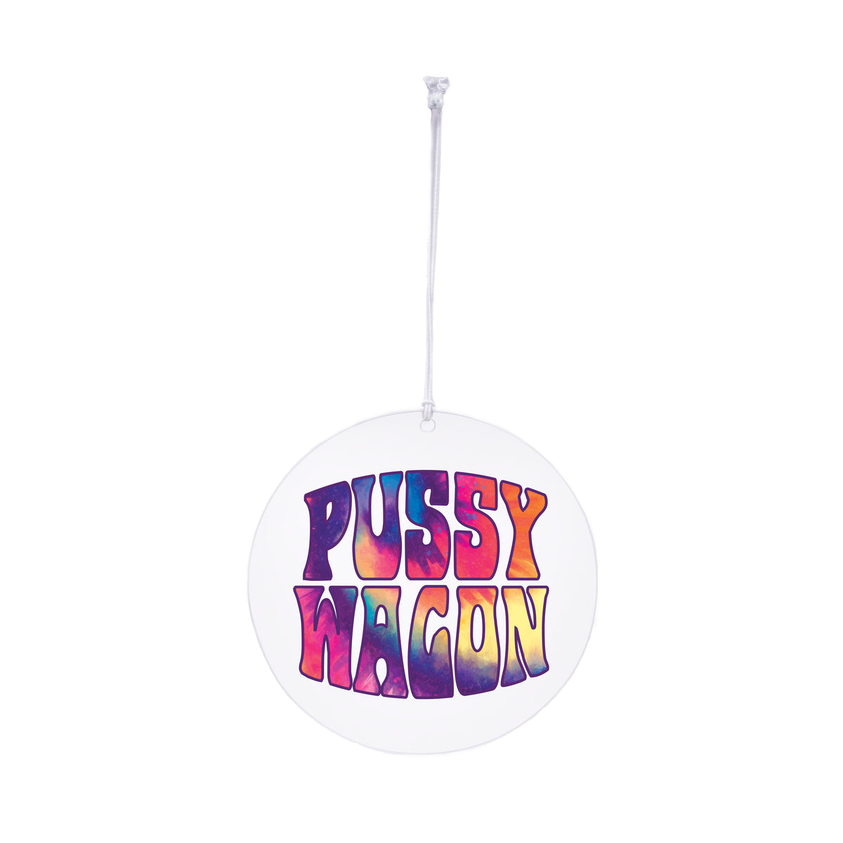 Pussy Wagon Rearview Mirror Hang