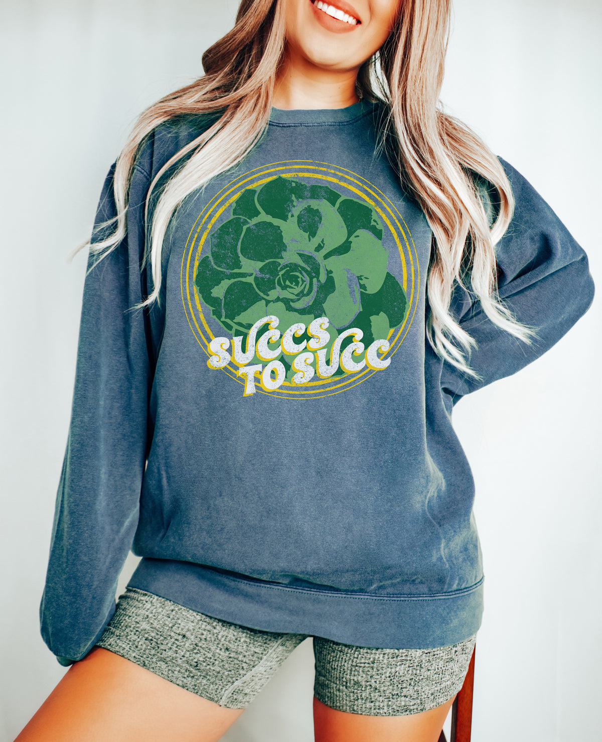 Succs to Succ Comfort Colors Sweatshirt