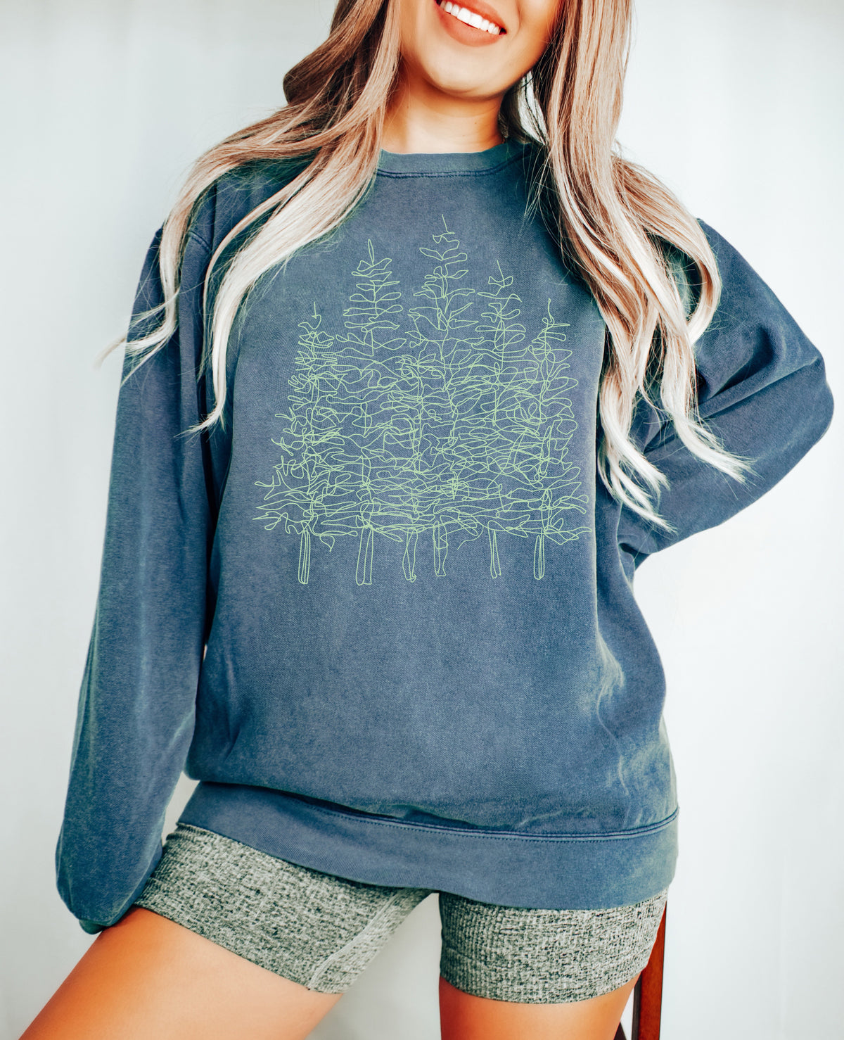 Tree Line Comfort Colors Sweatshirt