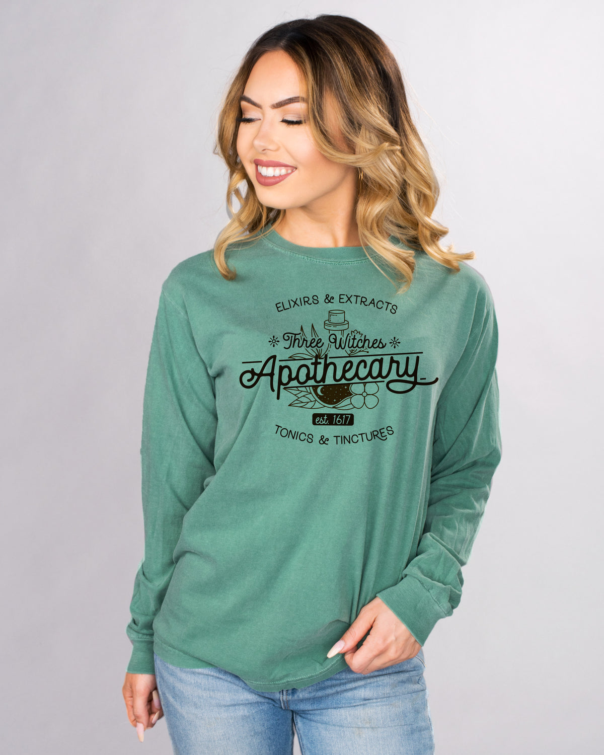 Three Witches Apothecary Long Sleeve Tee