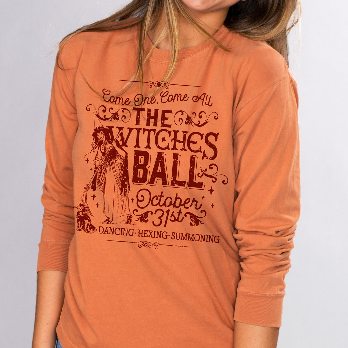 Witches Ball Long Sleeve Tee