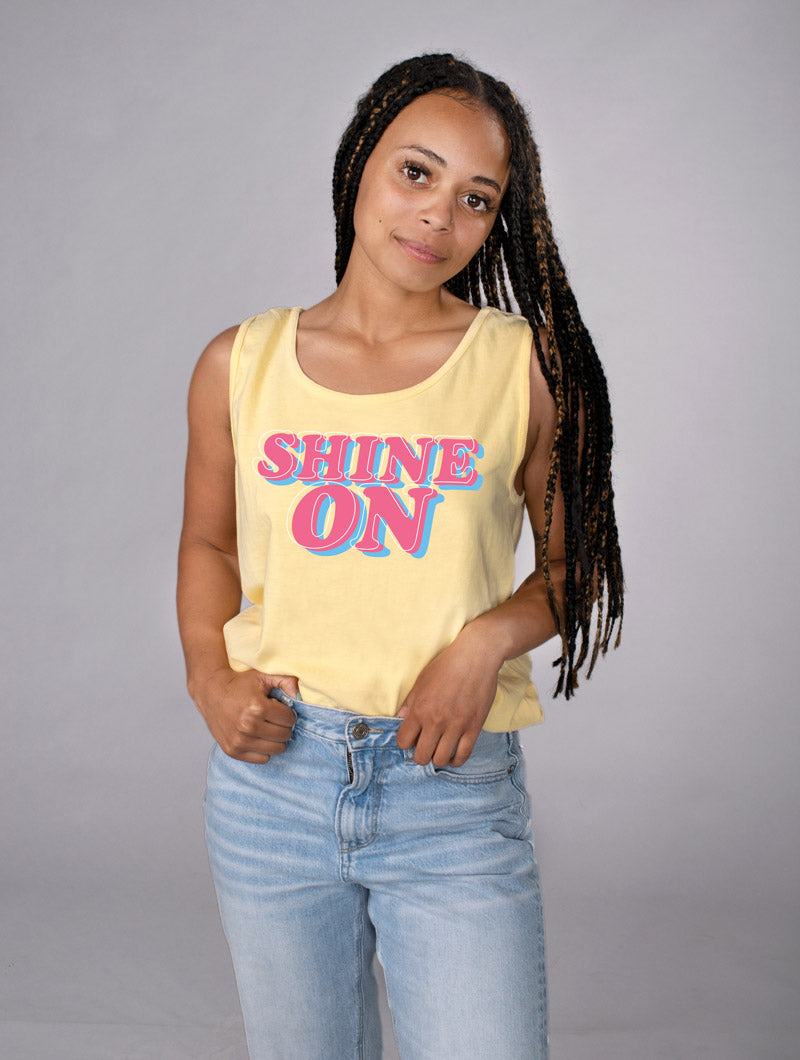 Shine On Unisex Tank Top