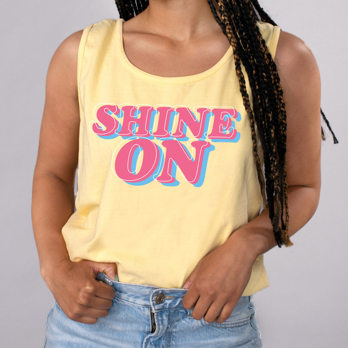 Shine On Unisex Tank Top