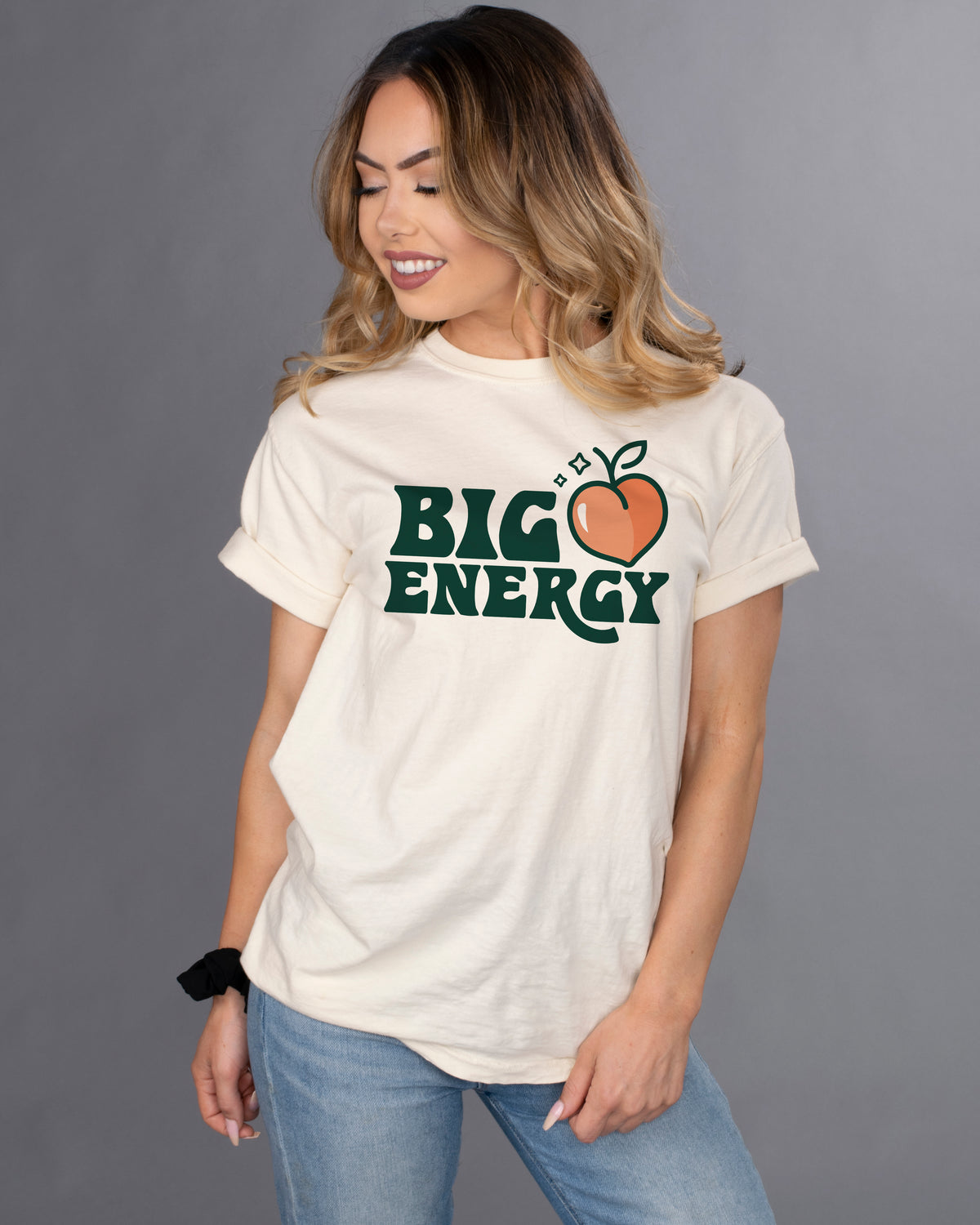 Big Peach Energy Shirt - Femfetti