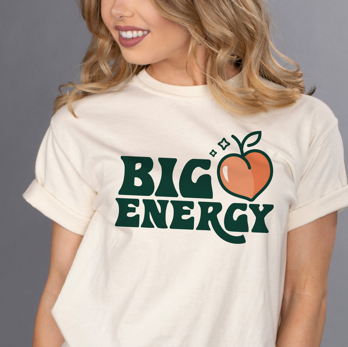 Big Peach Energy Shirt - Femfetti