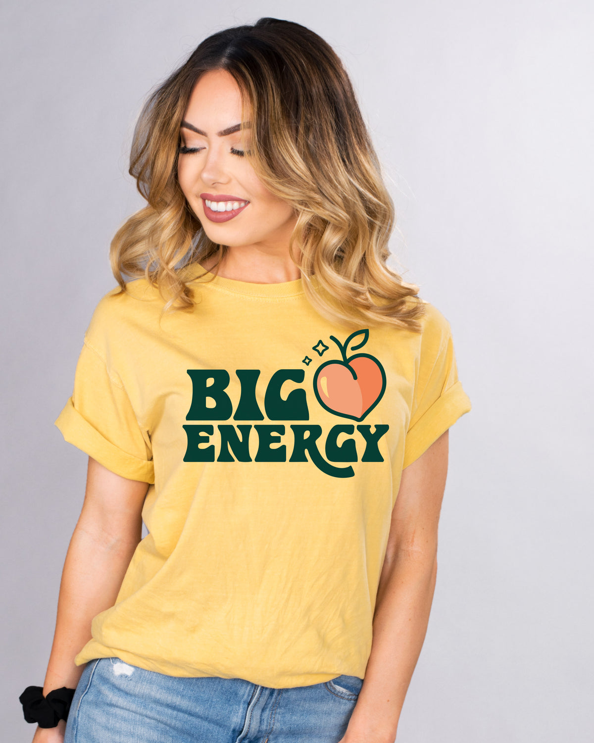 Big Peach Energy Shirt - Femfetti