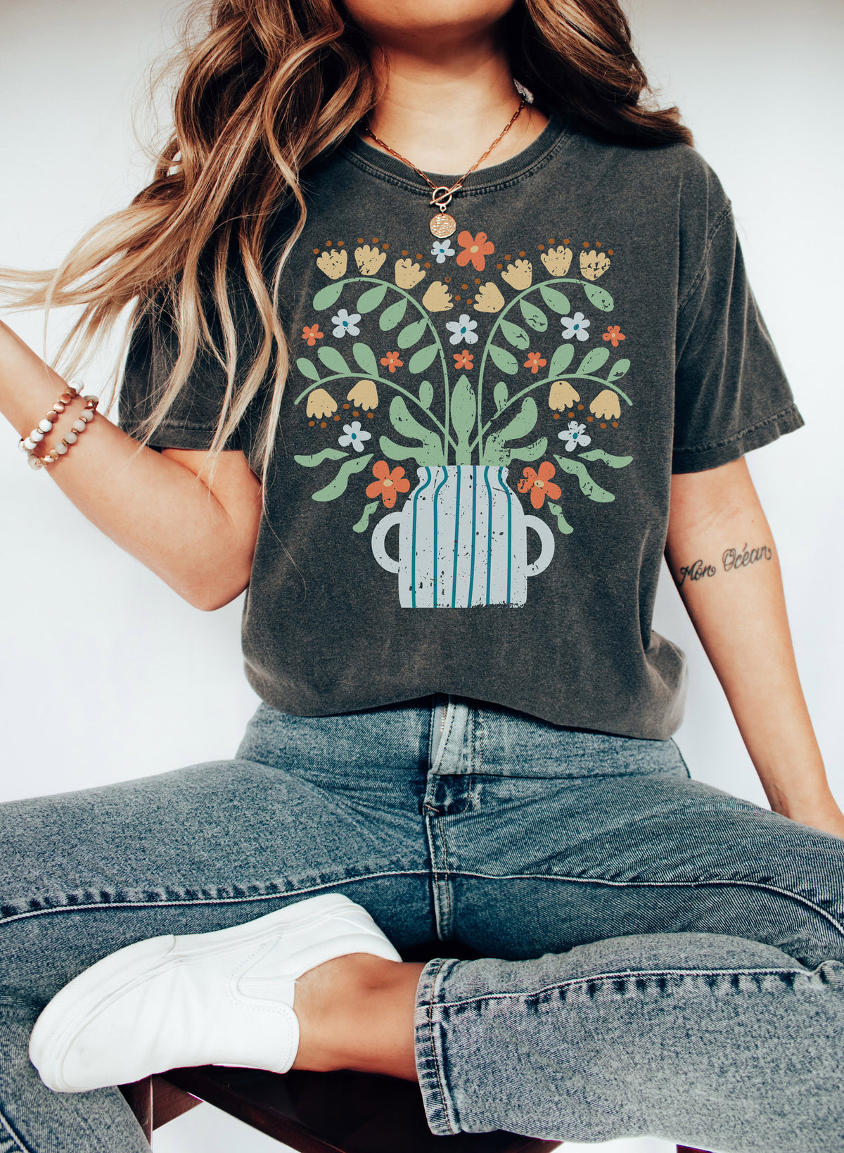 Boho Floral Shirt