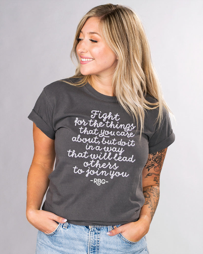 Fight For What You Care About Shirt - Femfetti