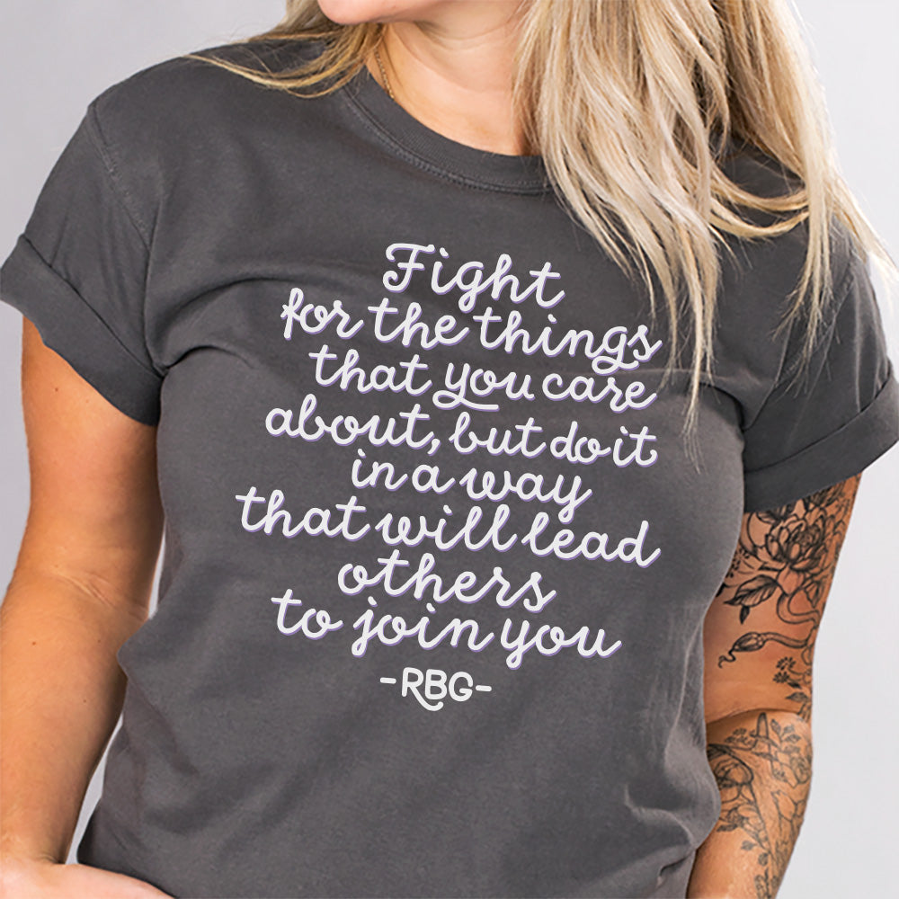 Fight For What You Care About Shirt - Femfetti