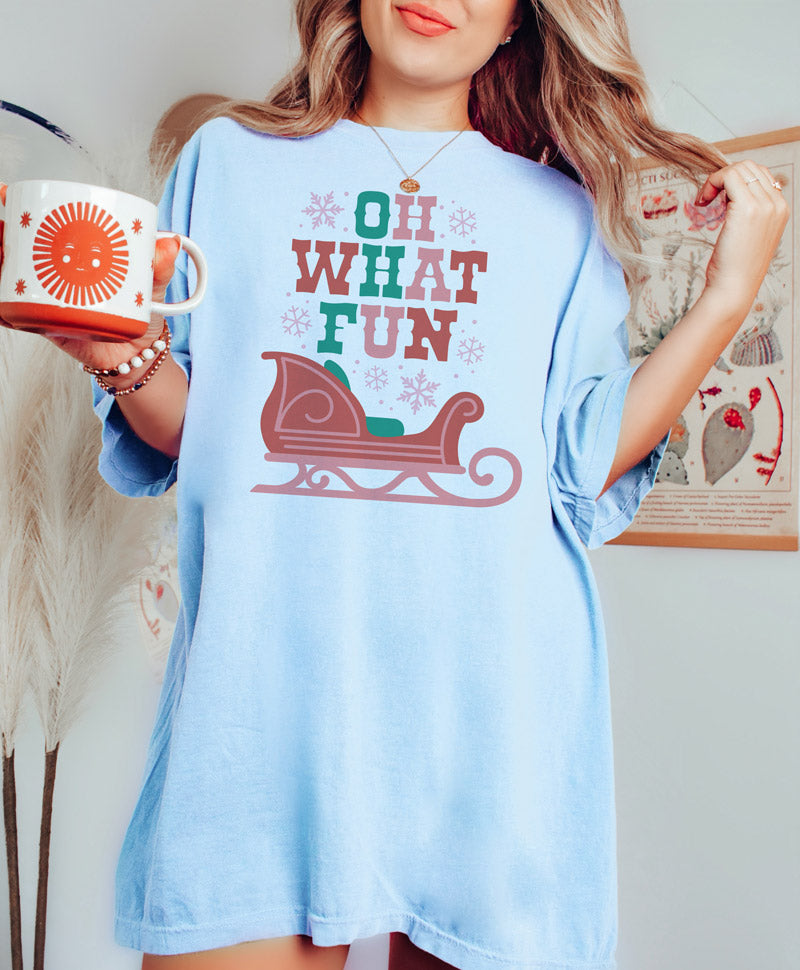 Oh What Fun Sleigh Shirt