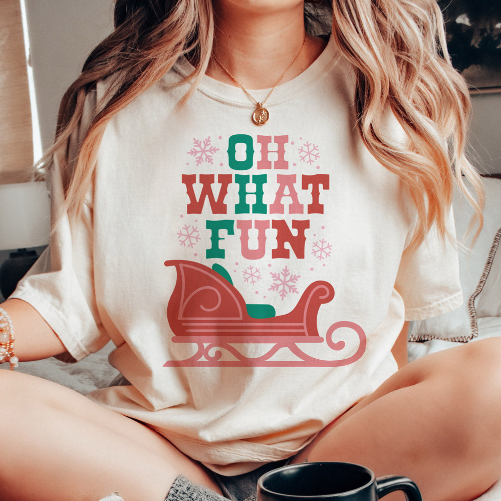 Oh What Fun Sleigh Shirt