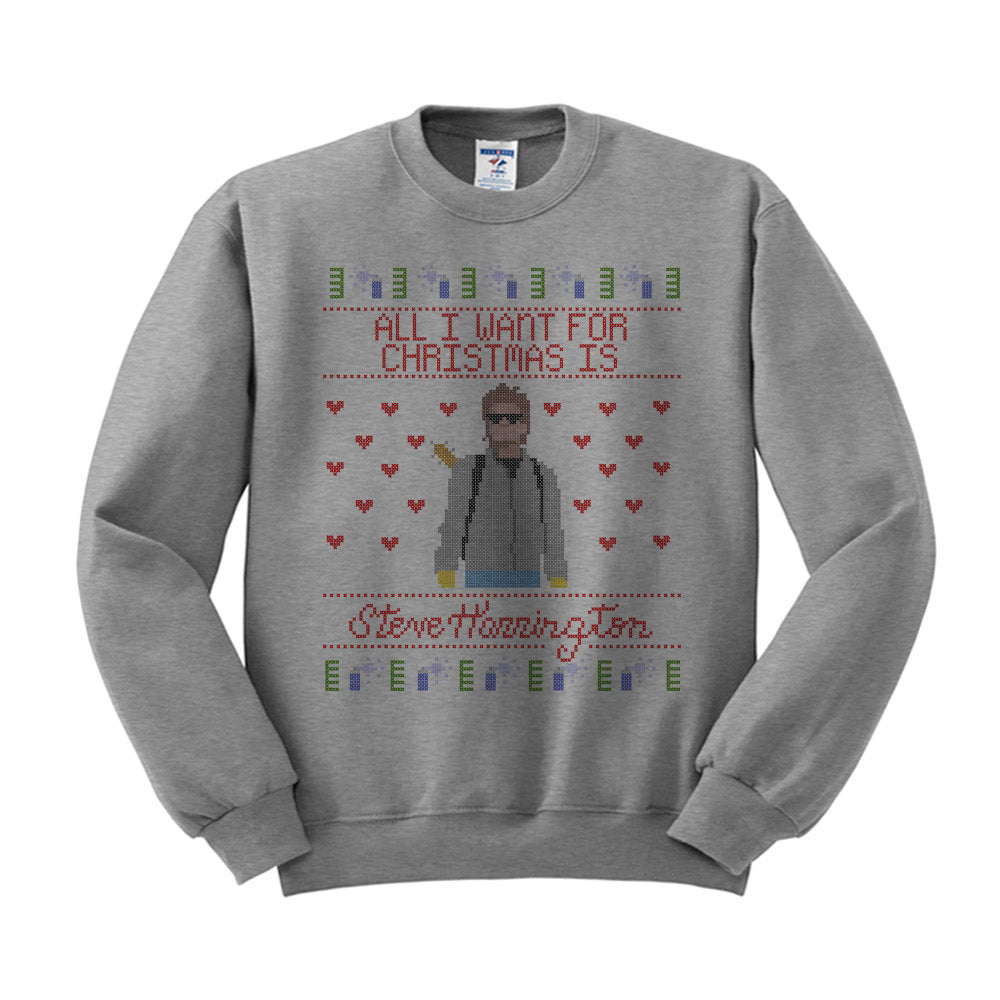 Steve Harrington Ugly Christmas Sweatshirt - Femfetti