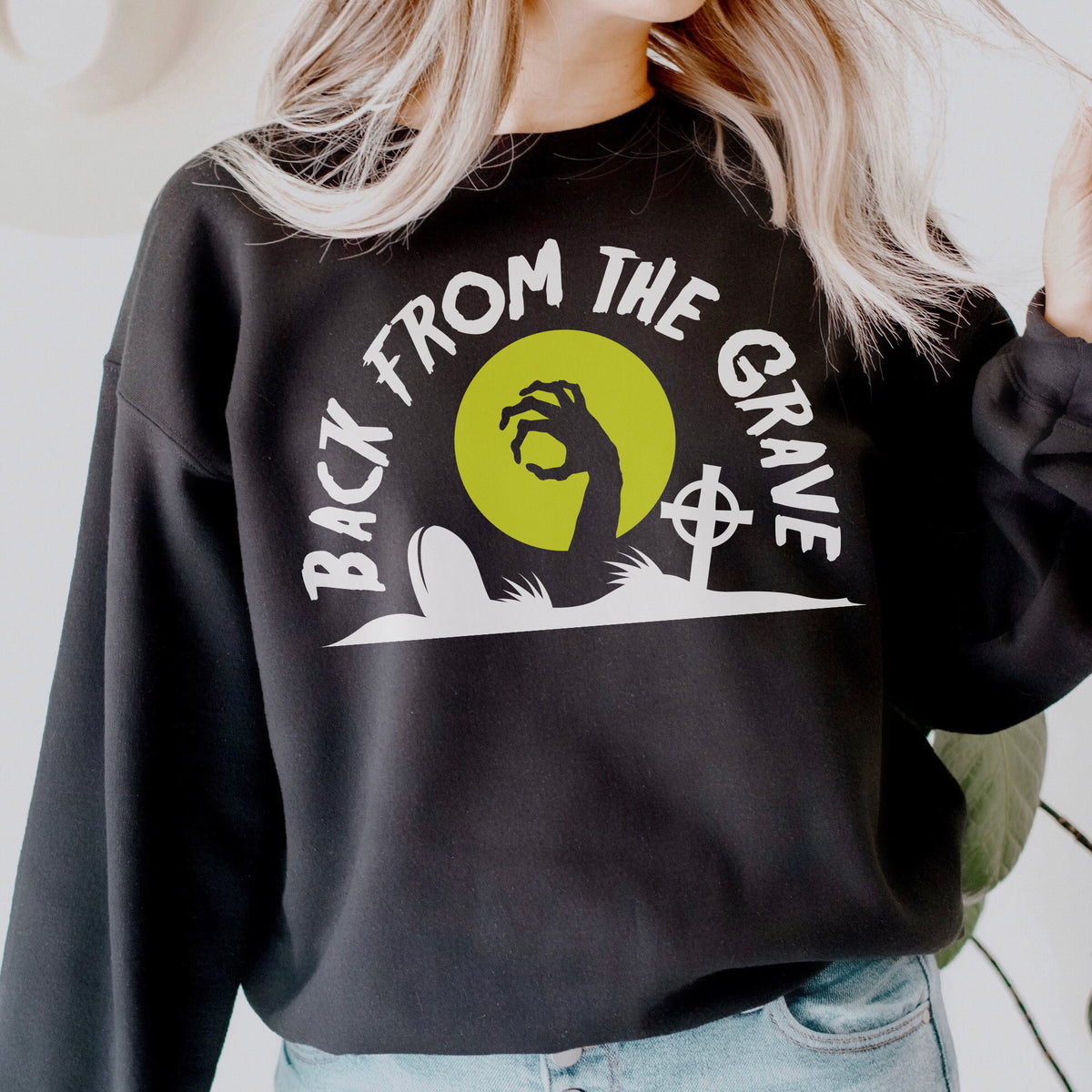 Back From The Grave Crewneck Sweatshirt