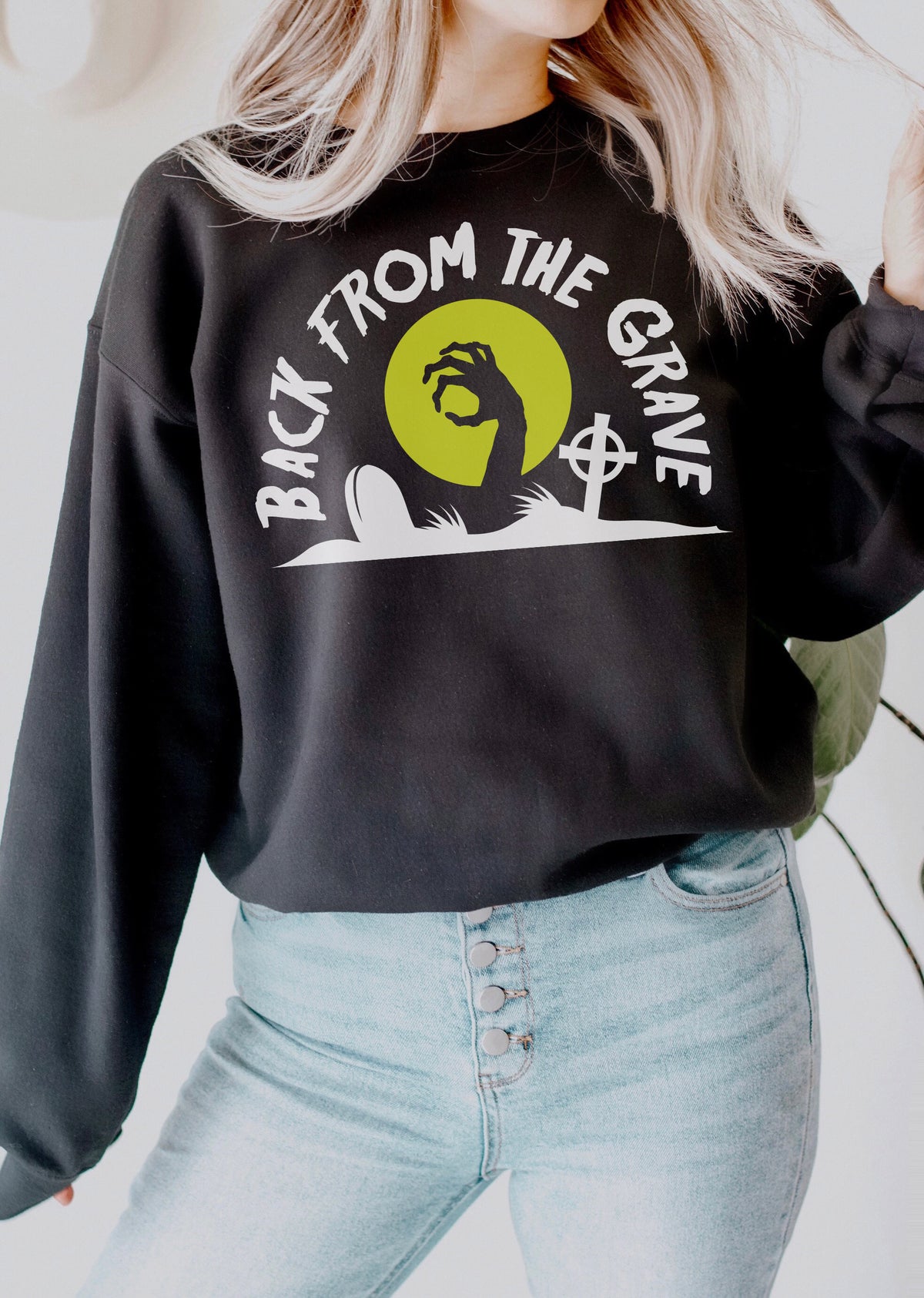 Back From The Grave Crewneck Sweatshirt