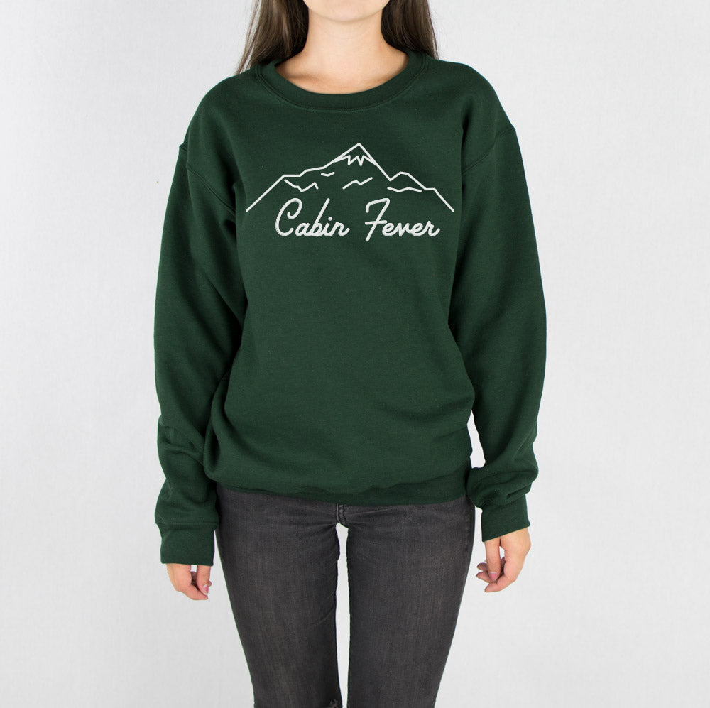 Cabin Fever Crewneck Sweatshirt - Femfetti