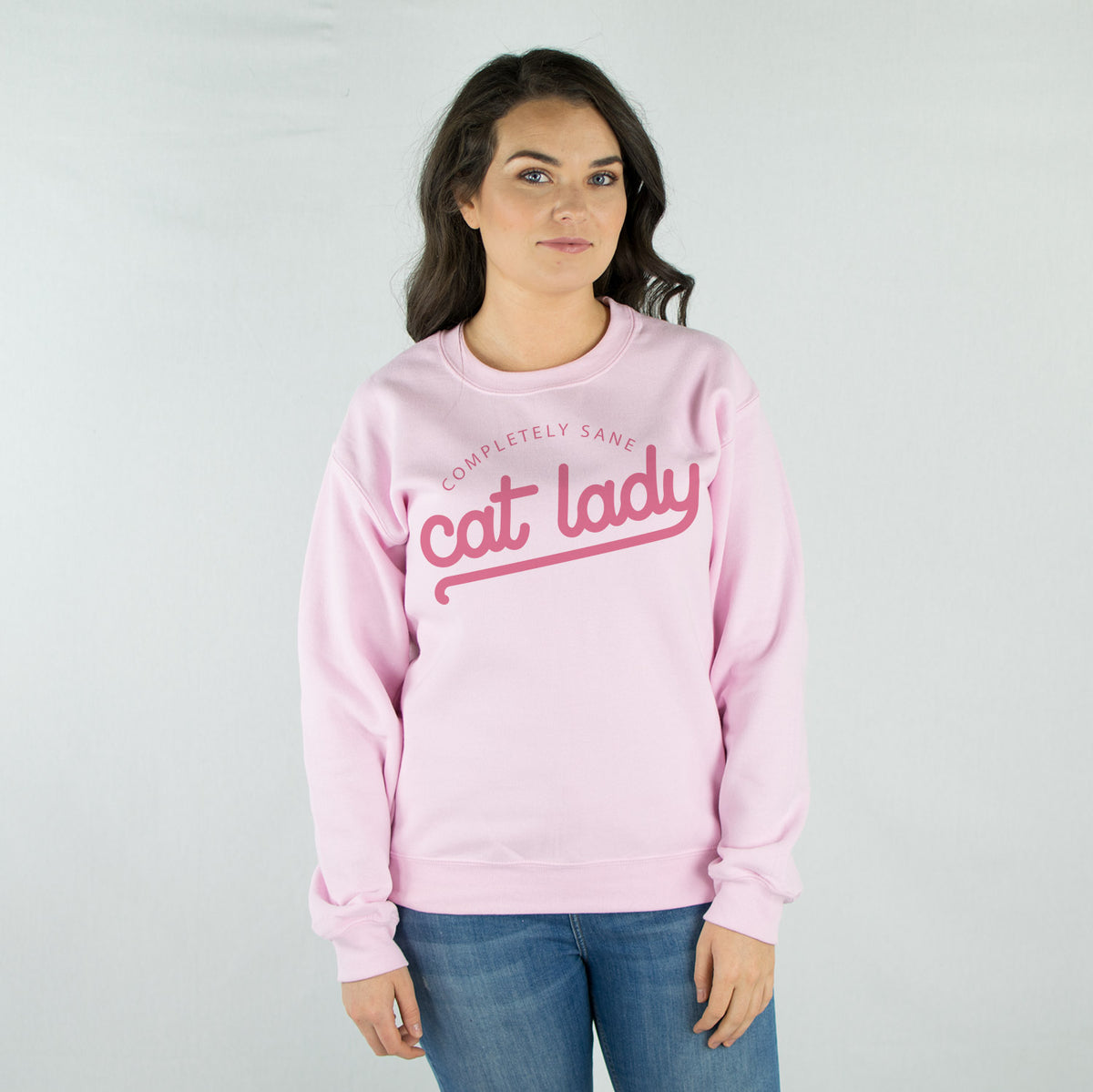 Completely Sane Cat Lady Sweatshirt - Femfetti