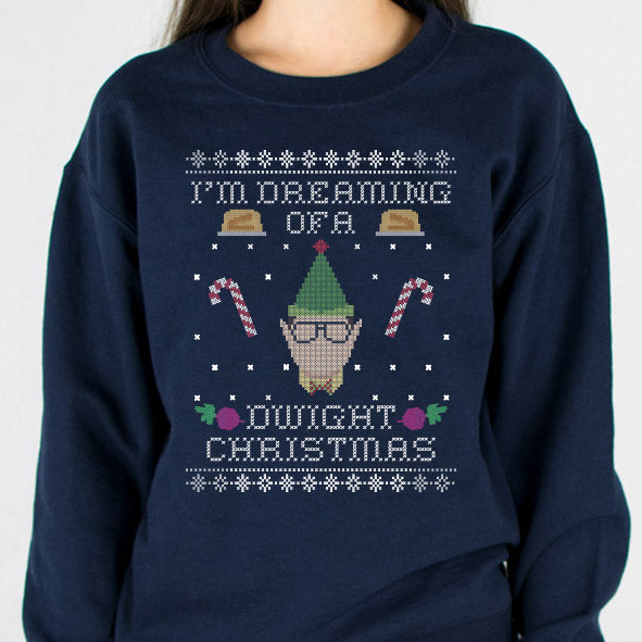 Dwight Christmas Crewneck Sweatshirt