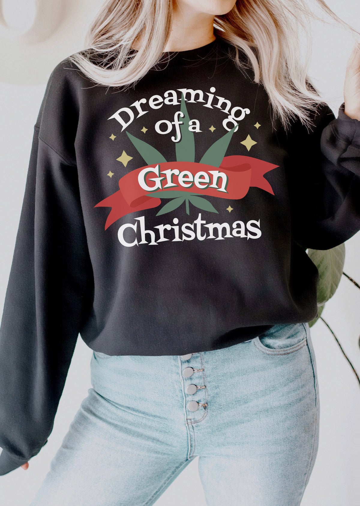 Green Christmas Sweatshirt