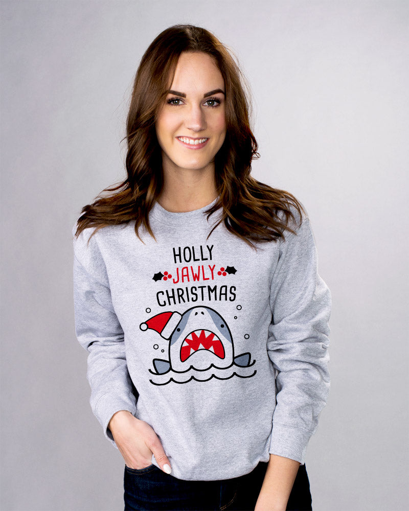 Holly Jawly Christmas Crewneck Sweatshirt