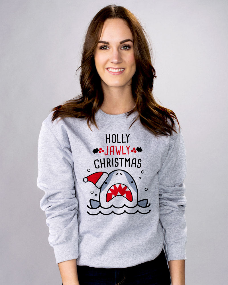 Holly Jawly Christmas Crewneck Sweatshirt