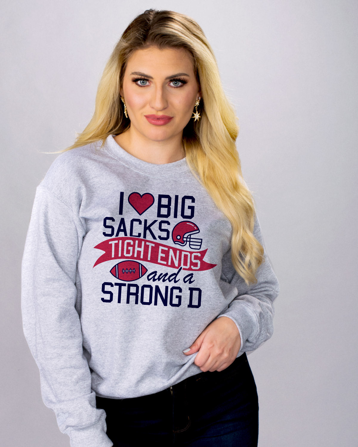 I Love Big Sacks Sweatshirt