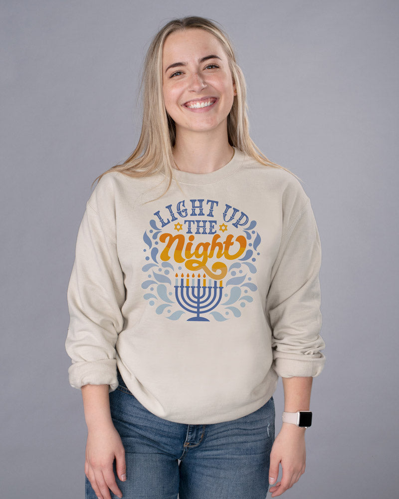 Light Up The Night Crewneck Sweatshirt