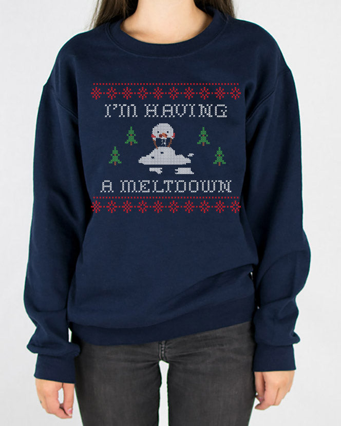 Having a Meltdown Crewneck Sweatshirt