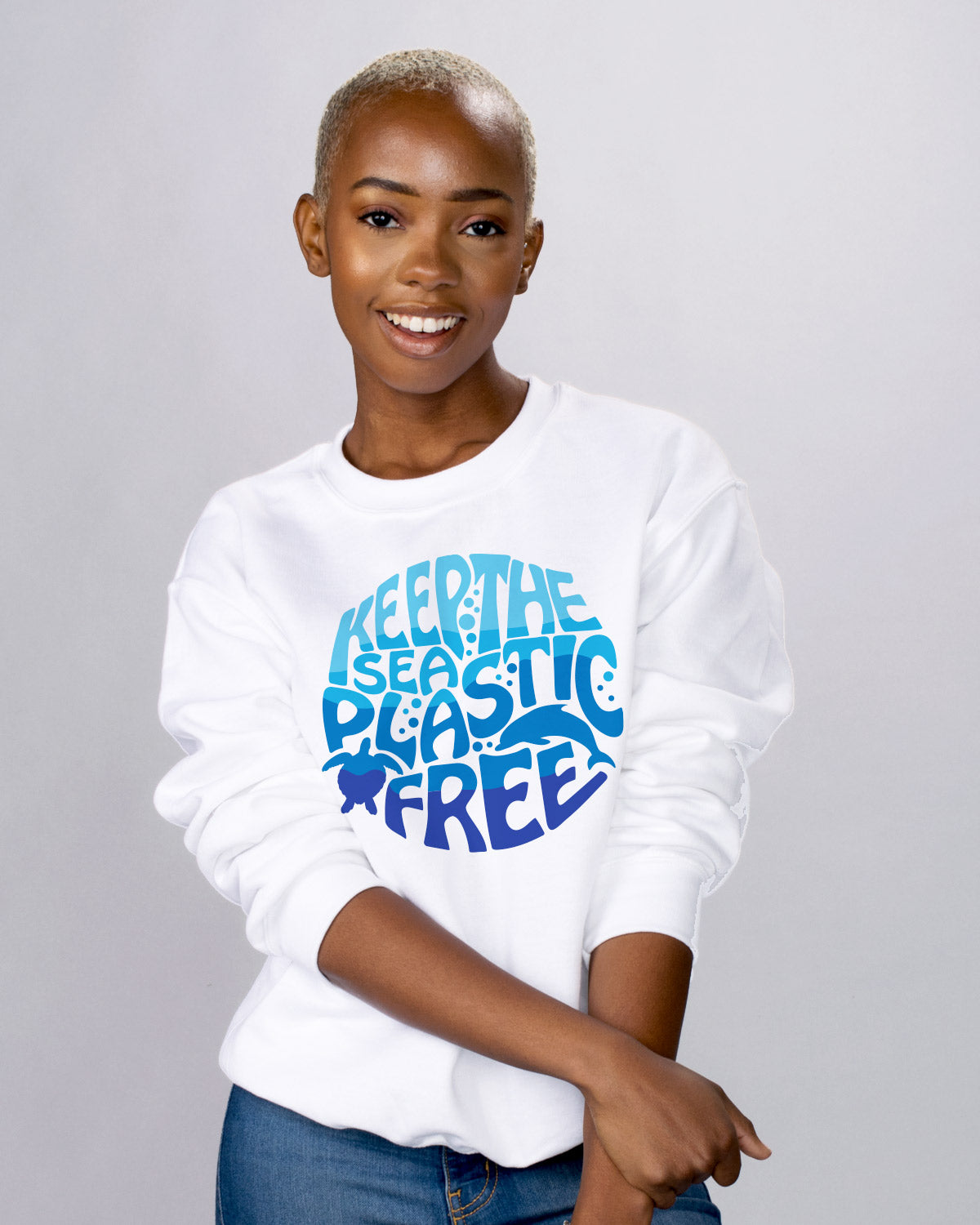 Keep The Sea Plastic Free Sweatshirt