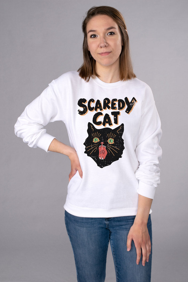 Scaredy Cats' Women's V-Neck T-Shirt