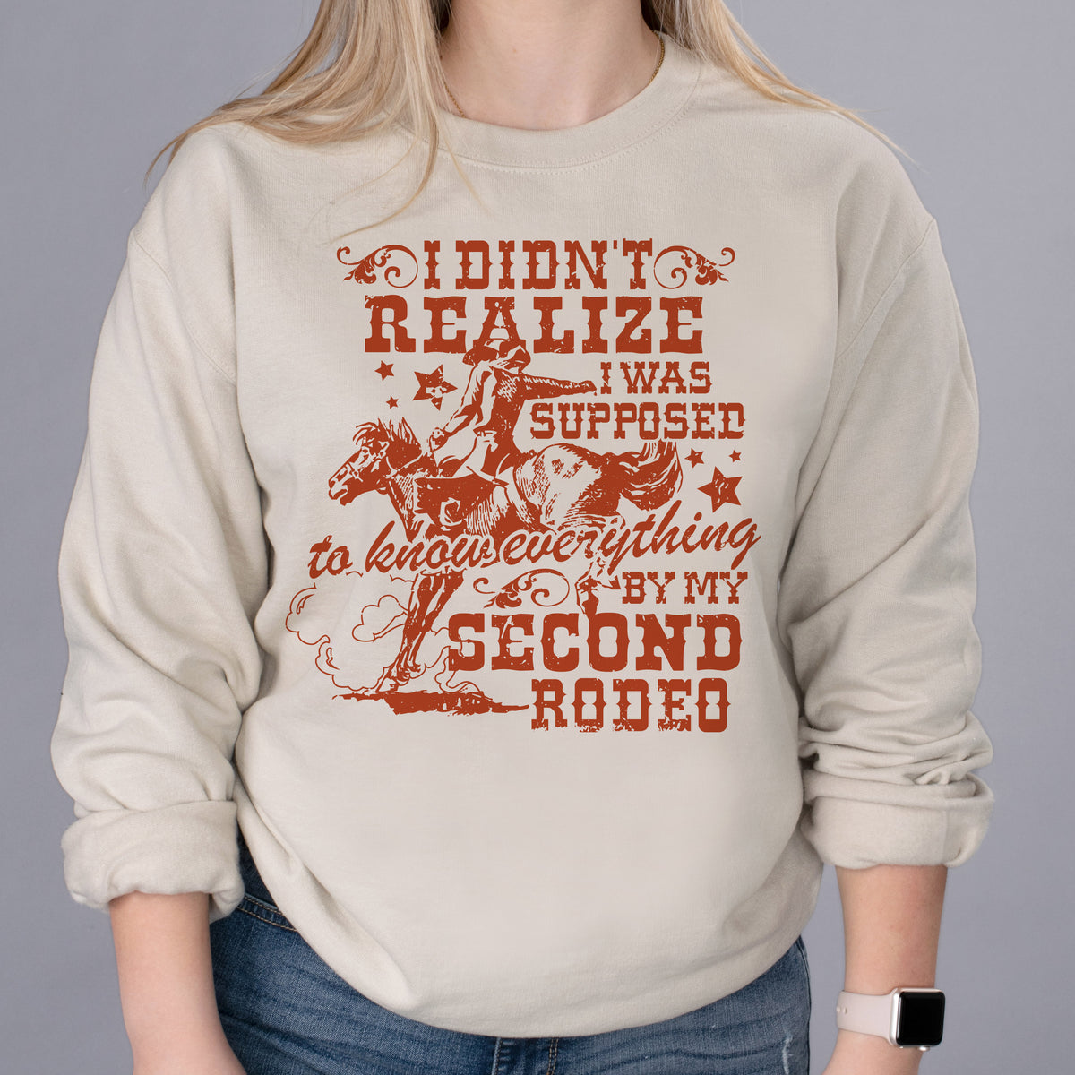 Second Rodeo Crewneck Sweatshirt