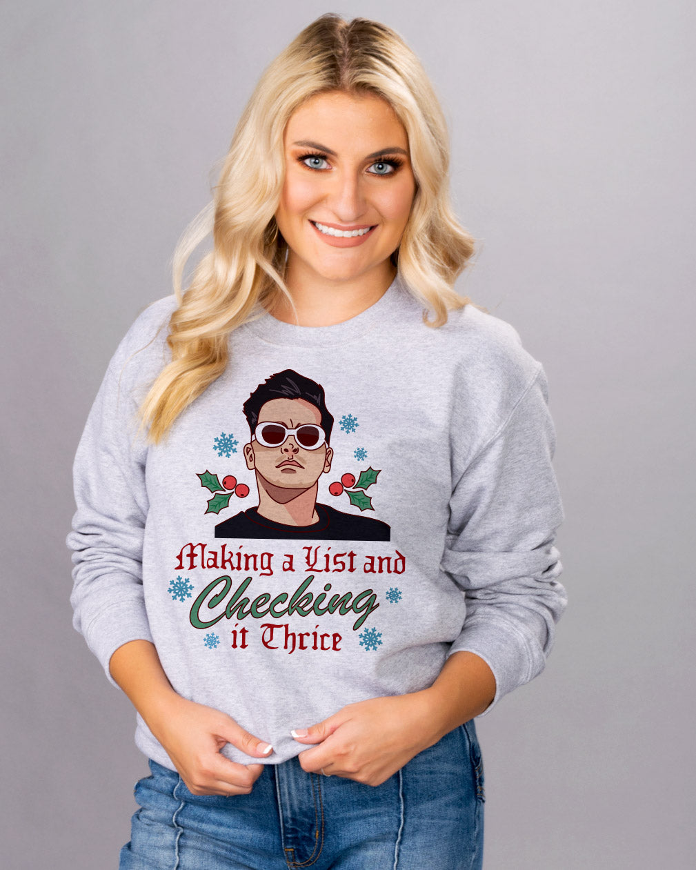 Checking It Thrice Sweatshirt