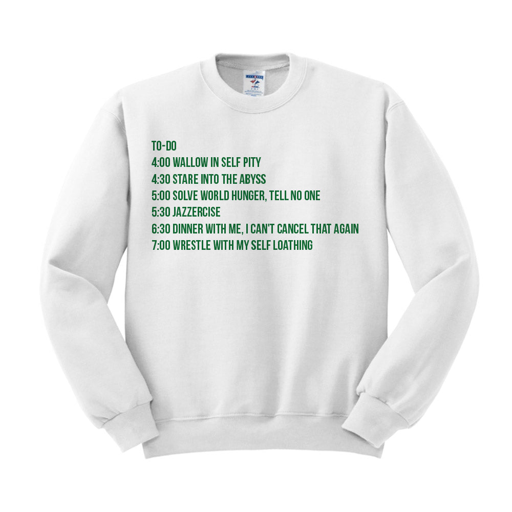 Christmas To-Do List Sweatshirt - Femfetti